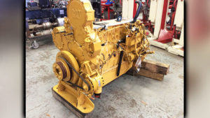 Carter Machinery, dealer for Caterpillar, Donates Engine